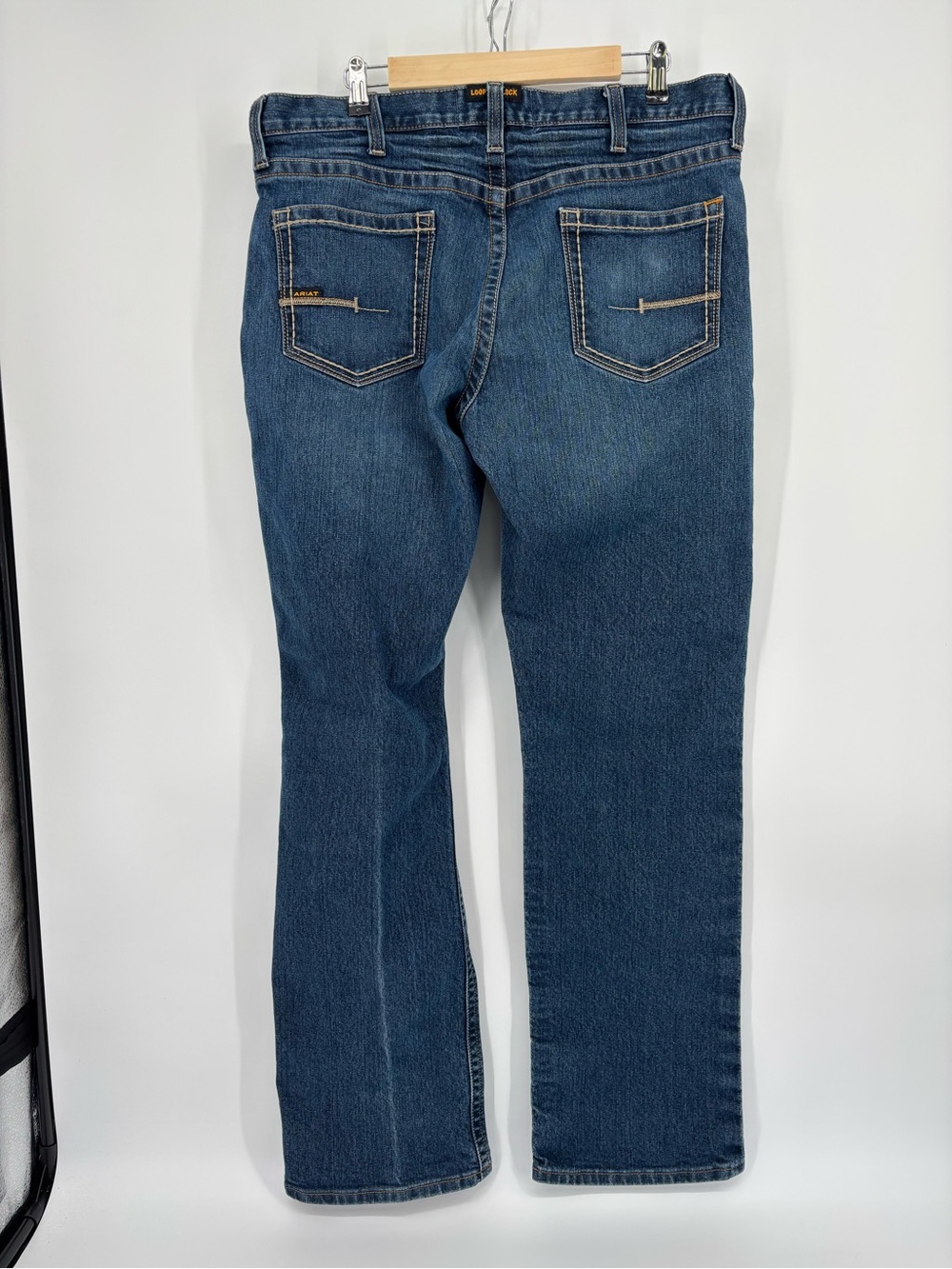 Ariat Rebar M4 Mens Jeans 36x36 Bodie Edge Bootcut DuraStretch Workwear 10016220 - Picture 13 of 14